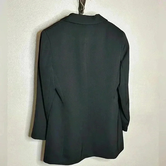 Donna Gray 3-Button Black Blazer Size 2 - Picture 10 of 10